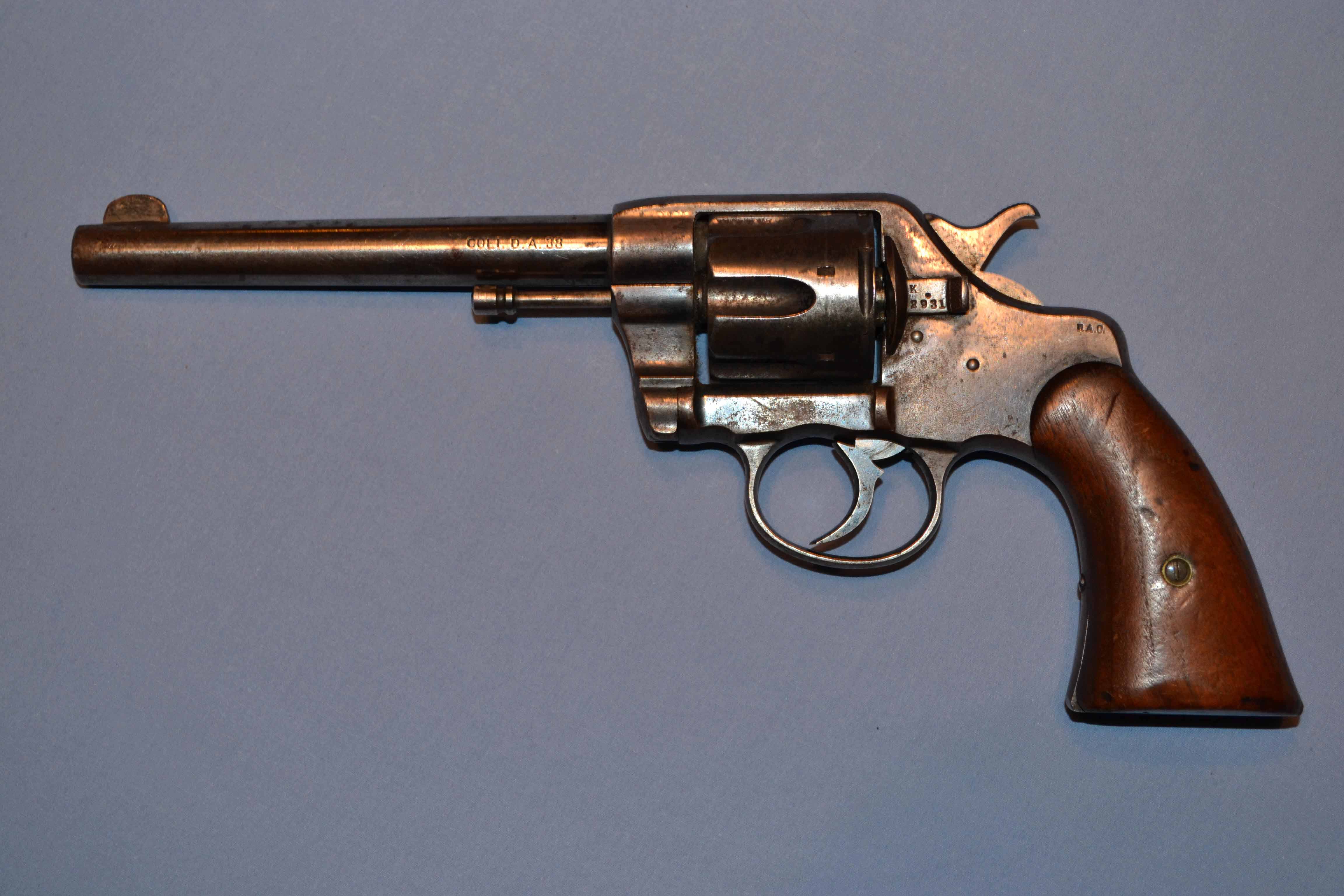Colt U.S. Army Model 1903 DA Revolver 38 S&W